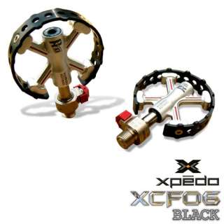 XPEDO XCF 06 XCF06 MTB Quick Release Pedals Pedal Black  
