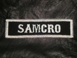 SAMCRO   MOTORCYCLE ANARCHY SONS OF BIKER PATCH  