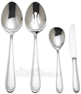 Reed Barton Bayberry 4 Piece Hostess Set 18/10 Stainless Steel