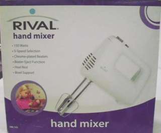 Rival 5 Speed Hand Mixer  