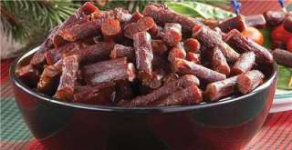 WISCONSIN SUGAR RIVER *REGULAR OR *HOT n SPICY BEEF STICK PIECES 