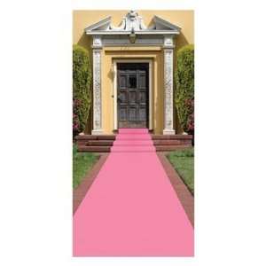 Pink Carpet Runner (poly w/double stick tape) Party 