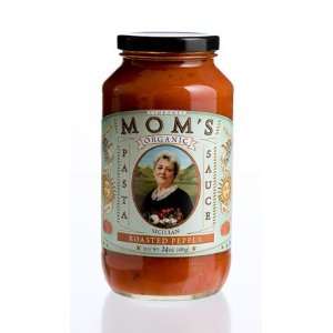 Moms Organic Roasted Pepper Pasta Sauce Grocery & Gourmet Food