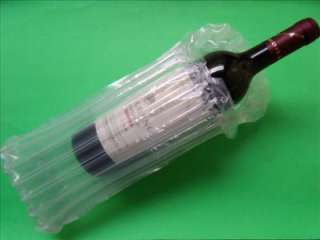 50 pcs Column fill air bag packing for red wine bottle  