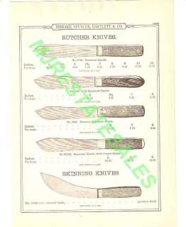 1899 Russell Cutlery Co Green River Works Knife AD  