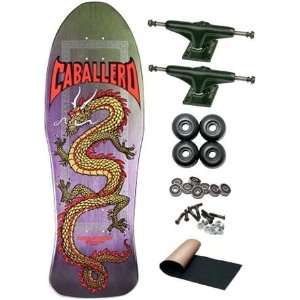 Powell Peralta Caballero Chinese Dragon Purple Pearl Re Issue Complete 