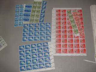 Used Japan Stamps in Multiples  