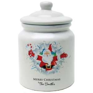  Santa Surprise Cookie Jar