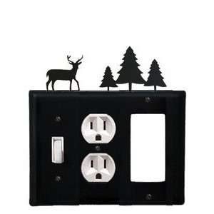  Deer and Pine Trees   Switch, Outlet, GFI Electric Cover 