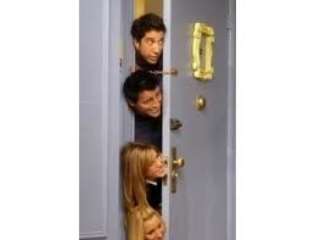  monica s peephole door frame from the hit tv series friends this