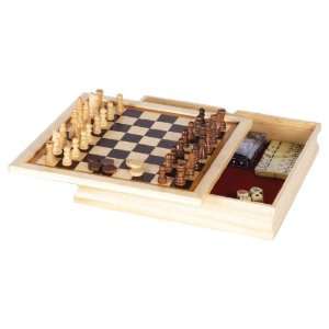   Chess, Checkers, Backgammon, Poker Dice, Dominoes, and Playing Cards