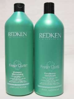   bidding on a brand new REDKEN Fresh Curls Shampoo & Conditioner Duo