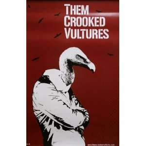  THEM CROOKED VULTURES ALBUM COVER POSTER (1051) 