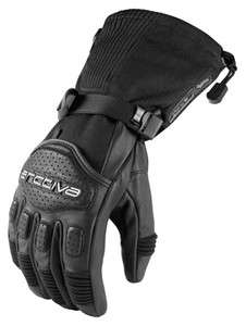 ARCTIVA MPX SNOWMOBILE LEATHER GLOVES MENS BLACK XLARGE  