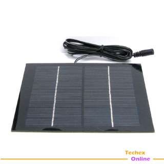 2W Mono Solar Panel Car Battery Laptop Notebook Charger  