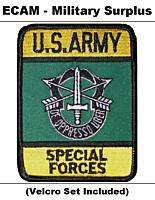 Military Patch   US ARMY   SPECIAL FORCES (Green Beret)  