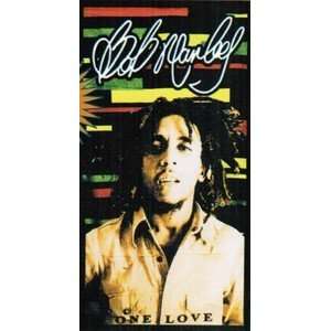  One Love Beach Towel   Bob Marley