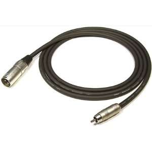  25 FT XLR MALE TO RCA MALE PRO AUDIO PATCH CABLE CORD 