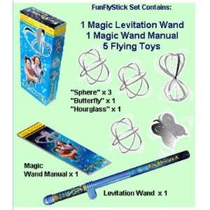  6 Pack TOYSIE FUNFLYSTICK MAGIC LEVITATION WAND 