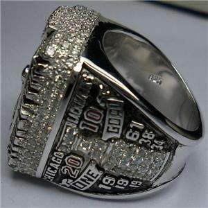 2010 STANLEY CUP chicago CHAMPIONSHIP RING Replica 925 STERLING  