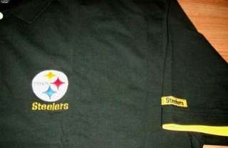 Pittsburgh Steelers Polo Shirt 4XL Tall Specialty NFL  