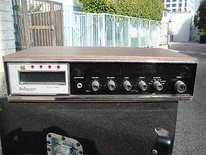 MAJOR 8 TRACK SOLID STATE AM/FM MULTIPLEX STEREO RECEIVER  