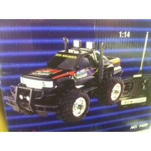  BLACK THUNDER Monster Truck Remote Control Pick Up 9.6 