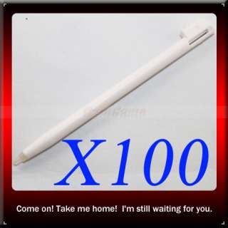 100X White Stylus Touch Pen for NINTENDO DS LITE DSL  