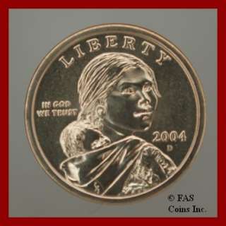 2004 D Choice BU Sacagawea Dollar US Coin  