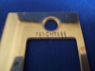 Peachtree Entry Door Strike Plate & Dust Box Kits Brass  