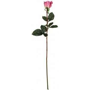    Artificial Rose Bud Silk Flower Stem Wedding Decor