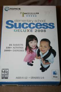 SUCCESS DELUXE 2008 ELEMENTARY SCHOOL GRADES 1 6, 21 SUBJECT NIB 
