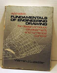 Fundamentals of Engineering Drawing Warren Luzadder 9780133383508 