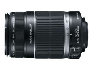 Canon EF S 55 250mm f/4 5.6 IS Image Stabilizer Telephoto Zoom Lens