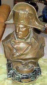 Bronze Bust Napoleon by Renzo Colombo 1856   1885  