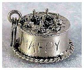 Sterling charm 3D birthday cake by Danecraft  