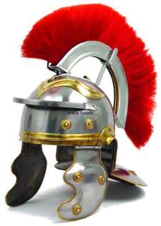 Metal Medieval Roman Centurion Knight Helmet Armor**  