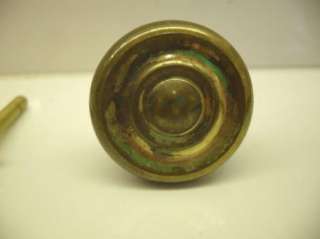 VINTAGE Solid Brass Round DRAWER Pulls Cabinet Knobs  