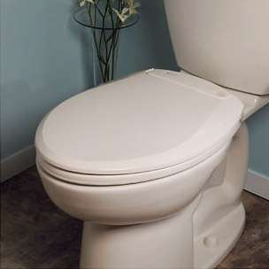 Luxury Brondell `Breeza Warm´ Heated Deodorizing Toilet Seat   Round