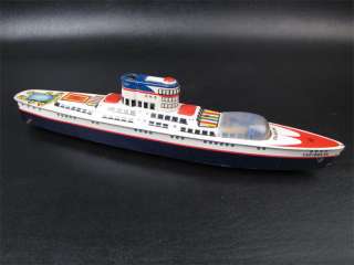 Vintage Marx Luxury Liner Caribbean Friction Ship Toy  