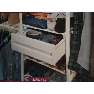   Closet Organizer Drawer Kit, Fits 22 Wide Shelf Tower