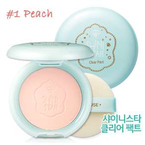 Etude House] EtudeHouse SHINI STAR Clear Pact #1 Peach SHINEE powder 