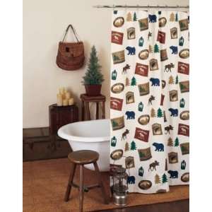  Canoe Creek Shower Curtain with Liner