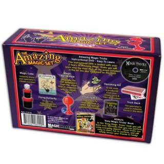 AMAZING MAGIC SET 100 Tricks DVD Beginner Kit Magician  