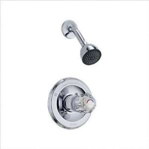  Classic Pressure Balanced Shower Head and Trim (2 Pieces) Valve Body 