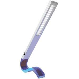    Luminance Led Desk Lamp, 8Lx18H, SILVER