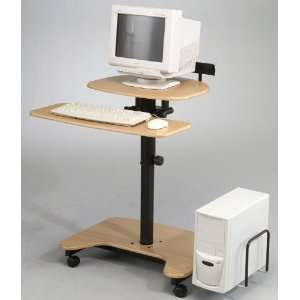  Sit/Stand Pneumatic Lift Height Adjustable Workstation 