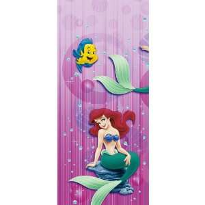    Little Mermaid Plastic Table Cover (6 Case Pack) Toys & Games