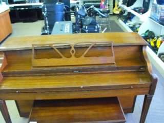 Upright Console Piano by Grand with Piano Bench GREAT DEAL  