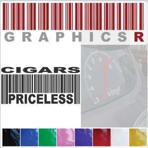   Barcode UPC Priceless Cigars Cigar Smoking Cuban Cubano A798   Black